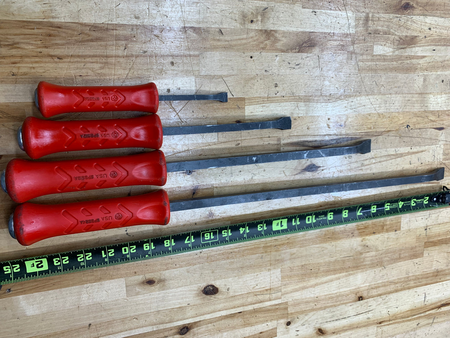 Snap On Striking Prybar 4pc SPBS704AR USA