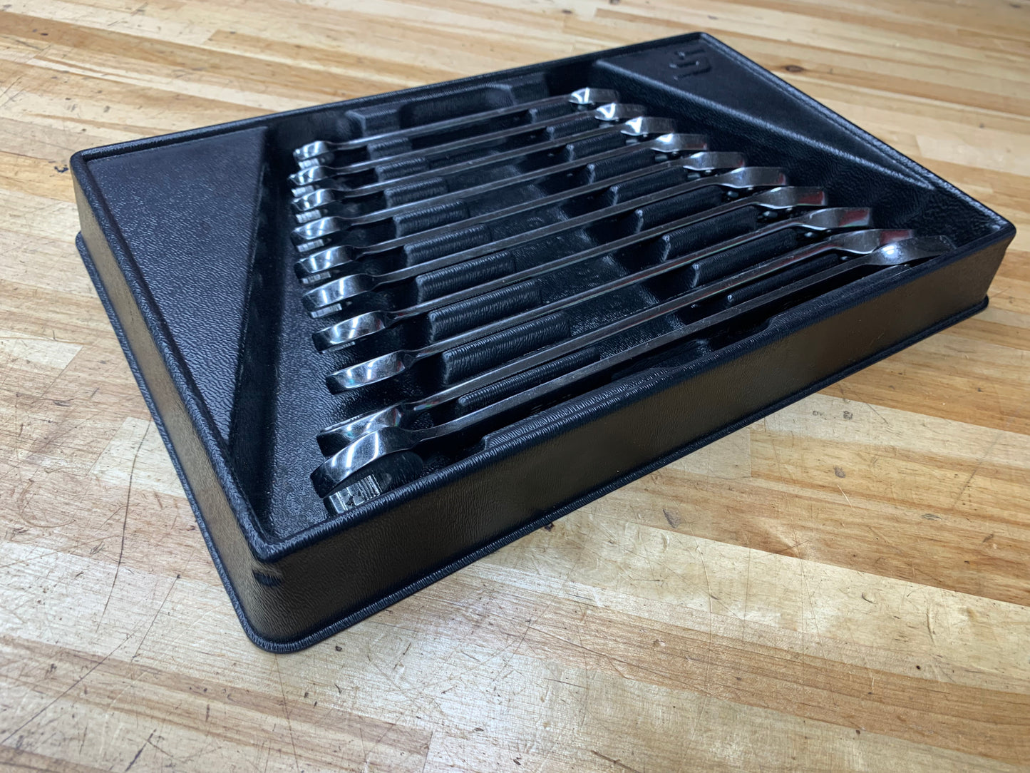 Snap On Metric Ratcheting Combo Wrench 10-19mm Set USA SOXRRM710A