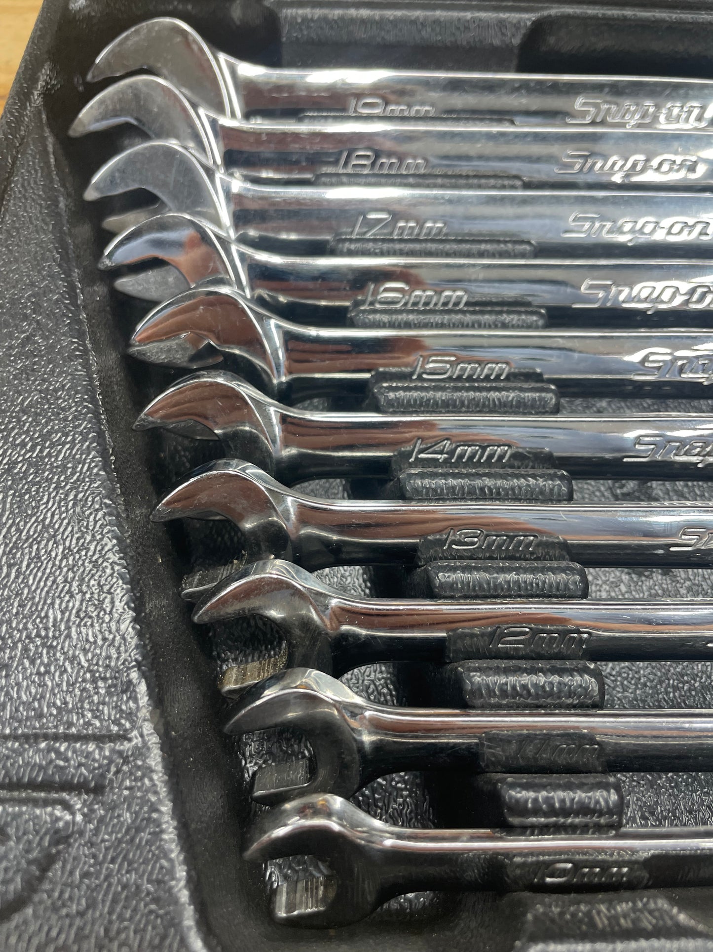 Snap On Metric Combo Wrench Set FD+ 10pc USA SOEXM710