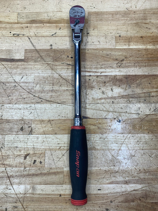 Snap On 3/8” Flex Head Ratchet Soft Grip USA FHLF80