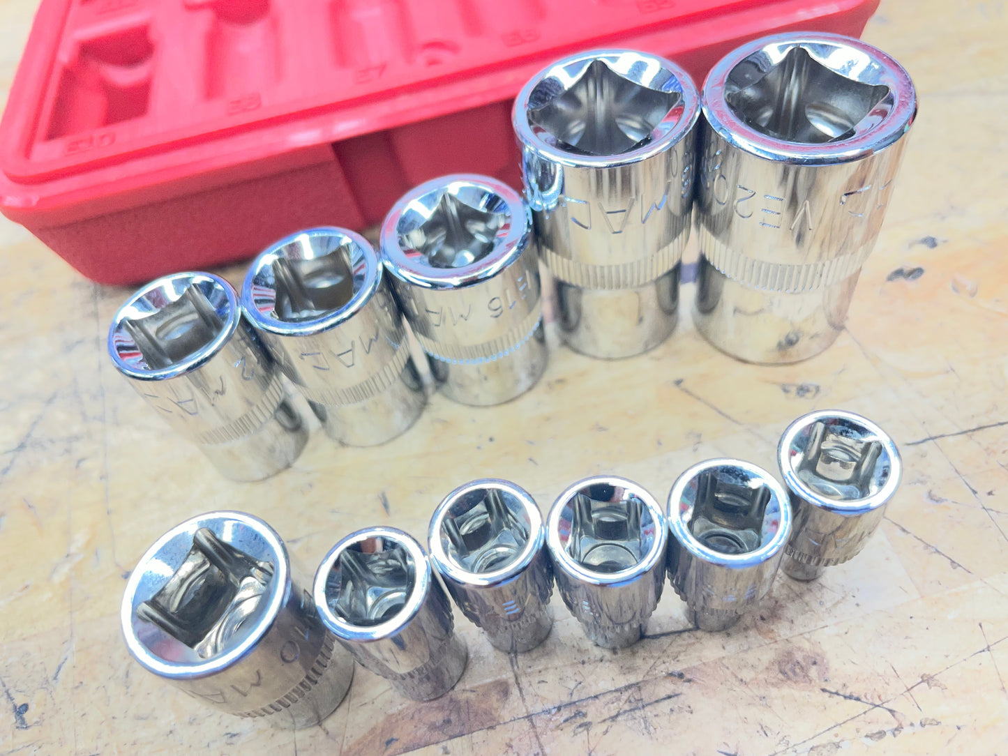 Mac Tools E-Torx Socket Set LIKE NEW 11pc SMXVE11B