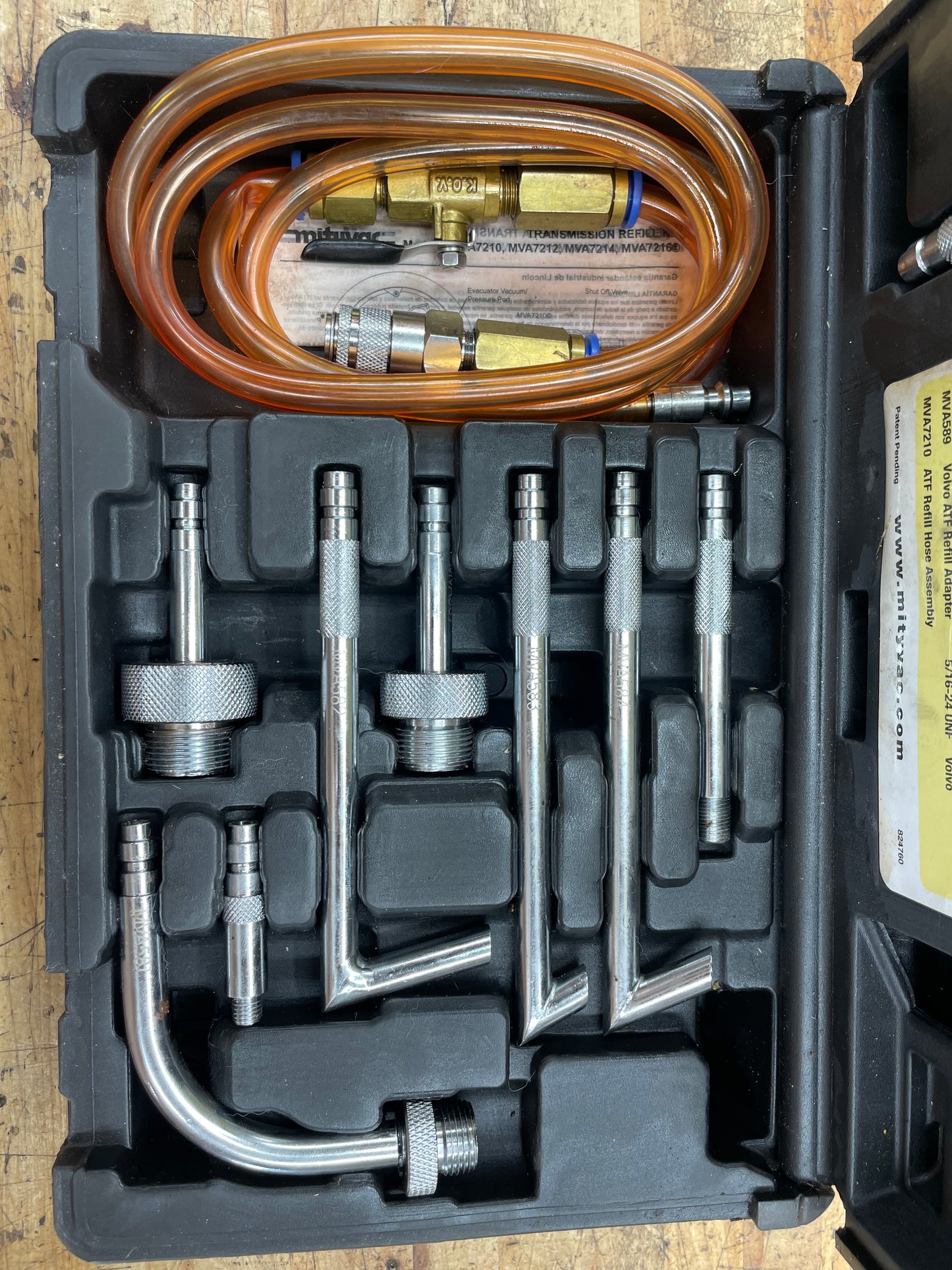 Mityvac Transmission ATF Refill Kit  COMPLETE MVA7216