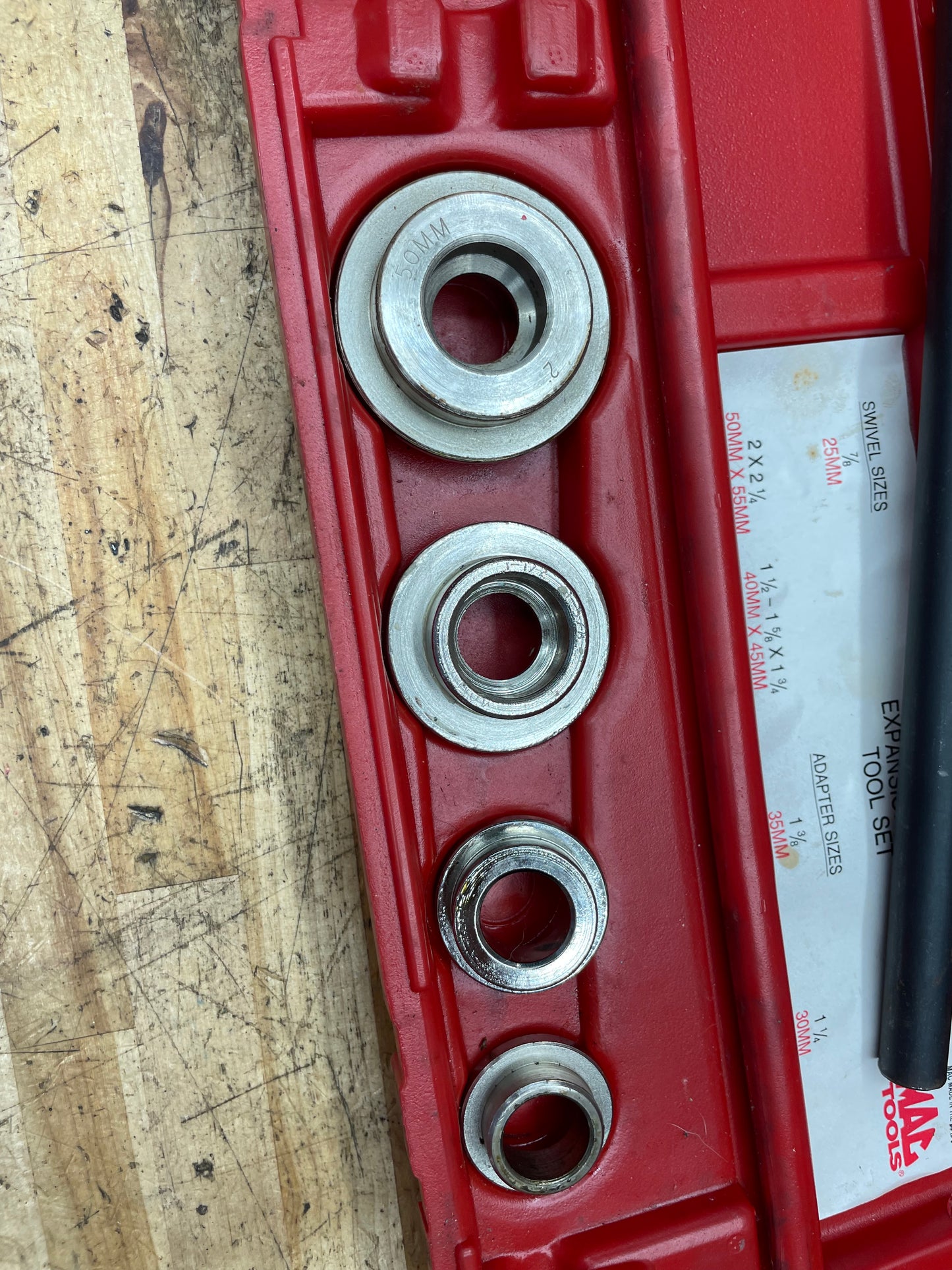 Mac Tools Freeze Plug Installer Expansion Plug Set USA FP310M