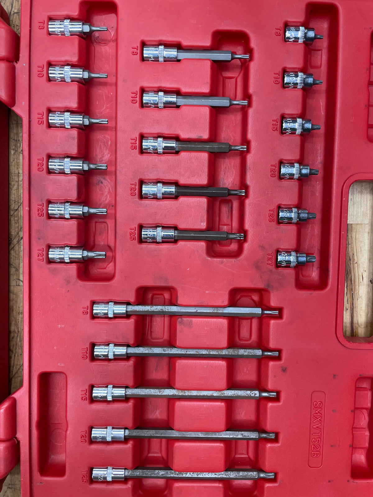 Mac Tools 52pc Master Torx Socket Set SMXVT52B