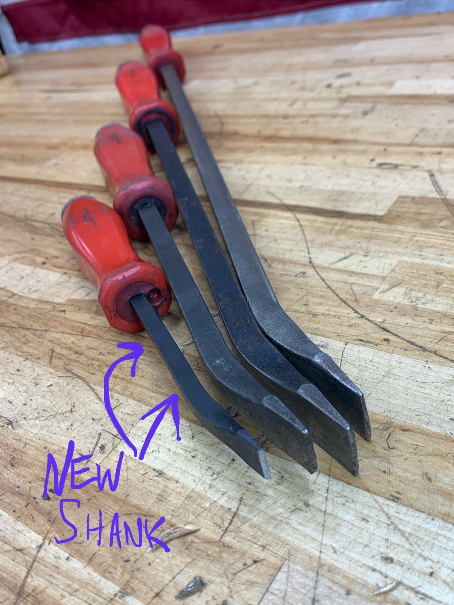 Snap On Striking Prybar Set 4pc. USA  SPB704