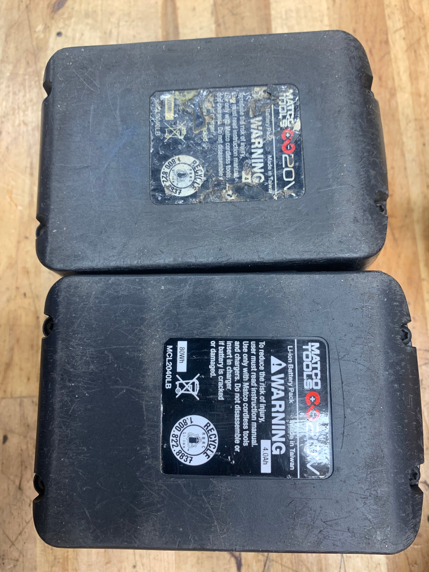 Matco 1/2” Impact Wrench 20v WITH X2 BATTERIES MCL2012HPIW