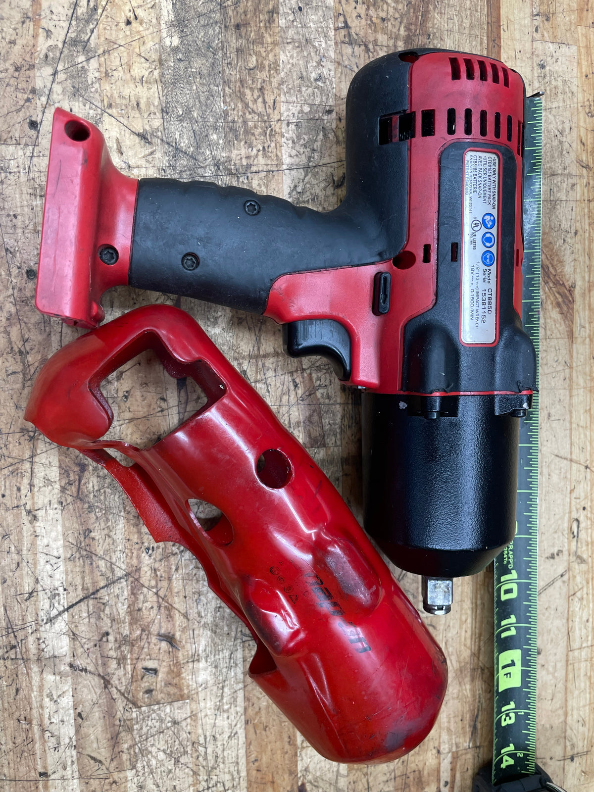Snap On 1/2" Impact 18V CT8850