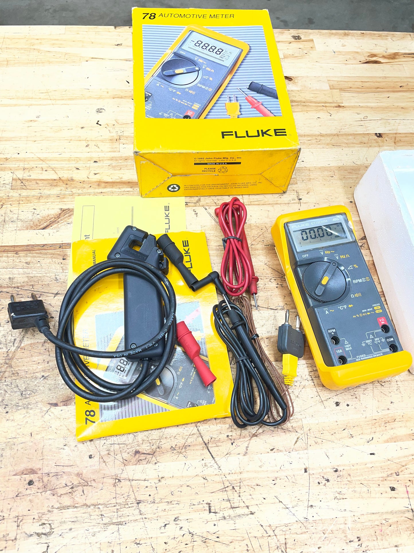 Mac Tools Fluke 78 Automotive Multimeter DMM USA