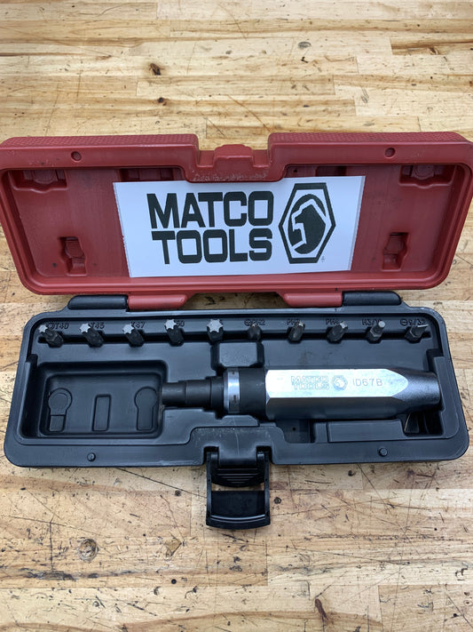 Matco Manual Impact Driver Set ID67B