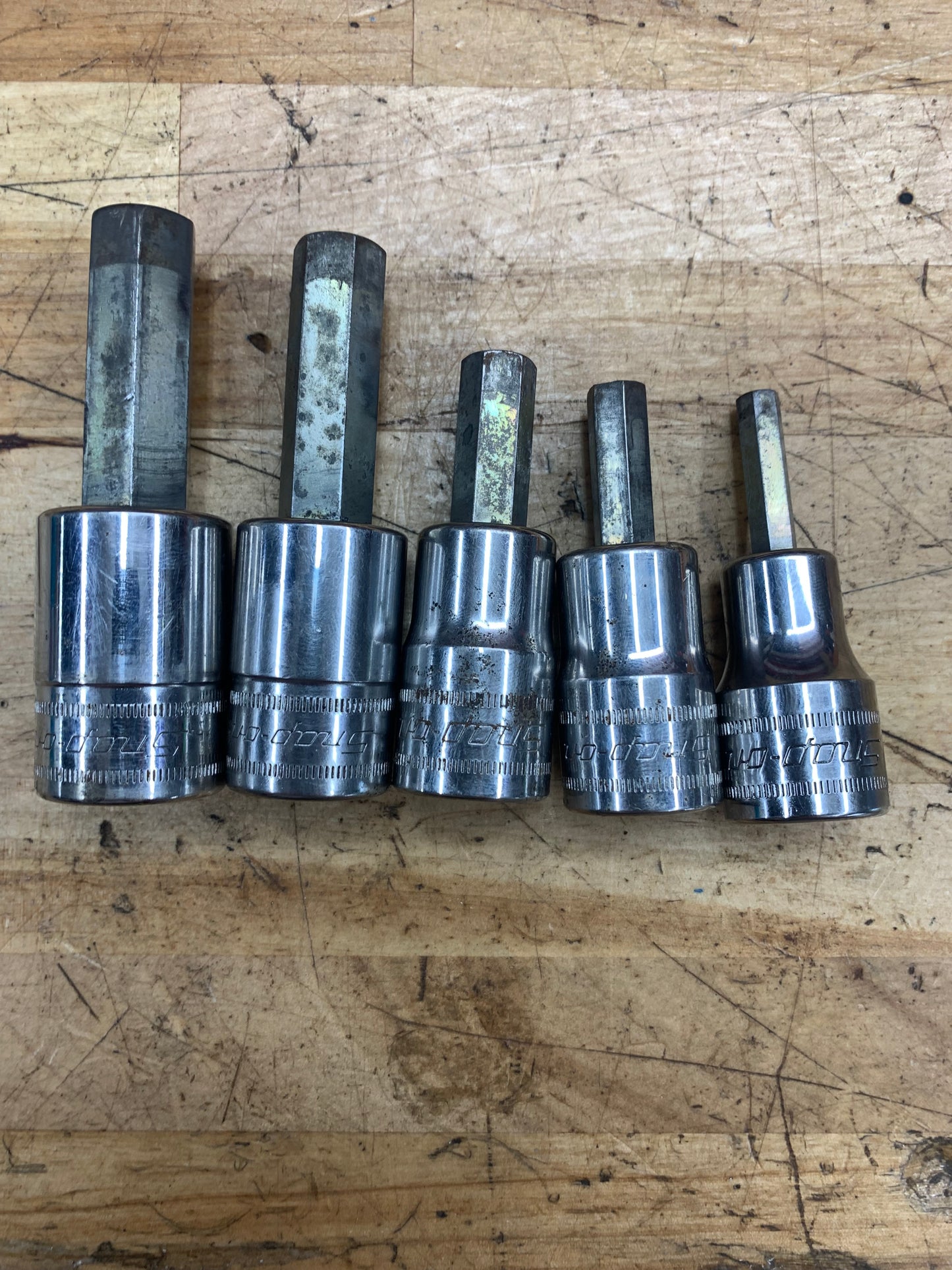 Snap On Metric 1/2” Hex Allen bit set 5pc