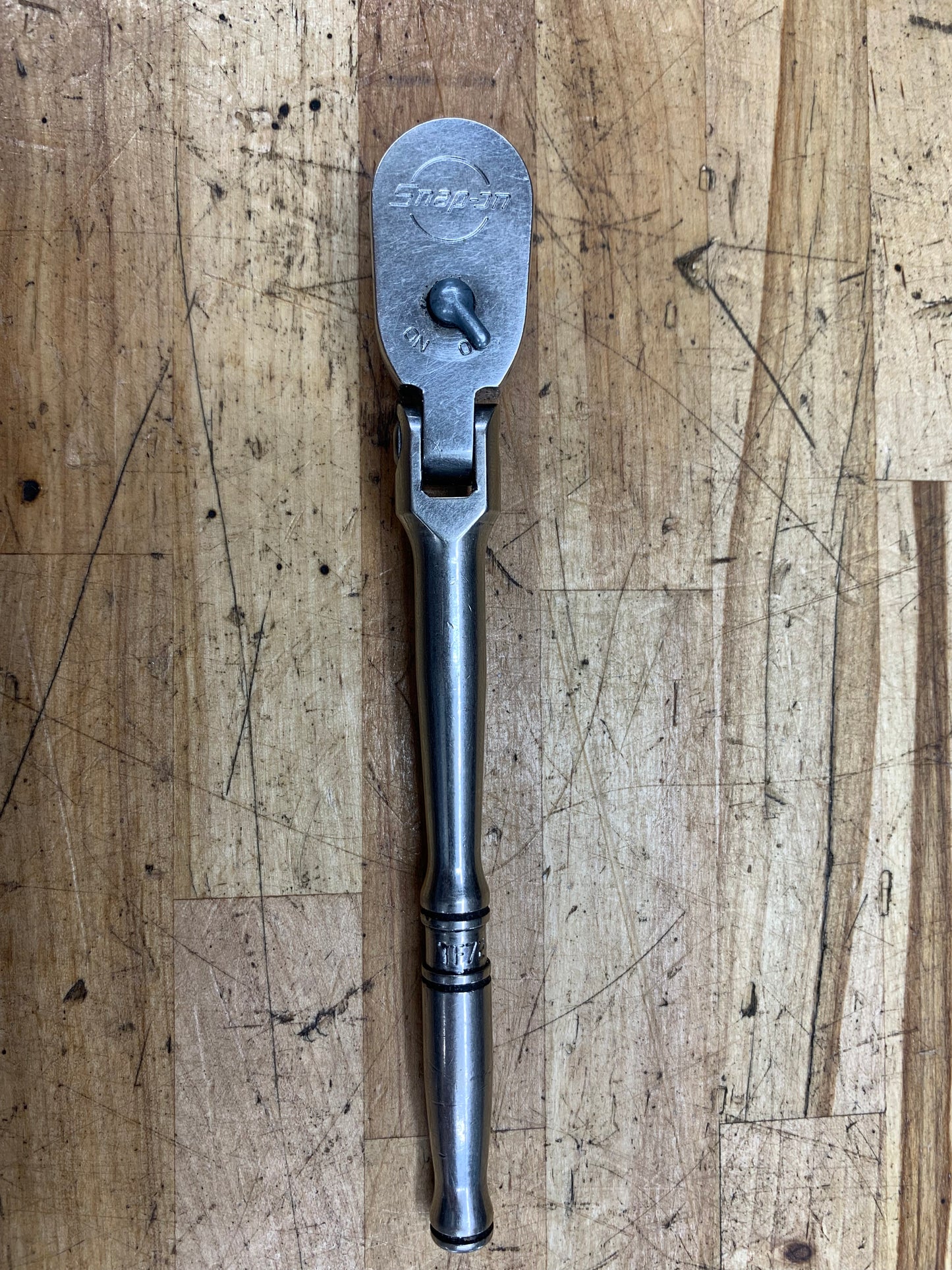 Snap On 1/4" Flex Head Ratchet TF72