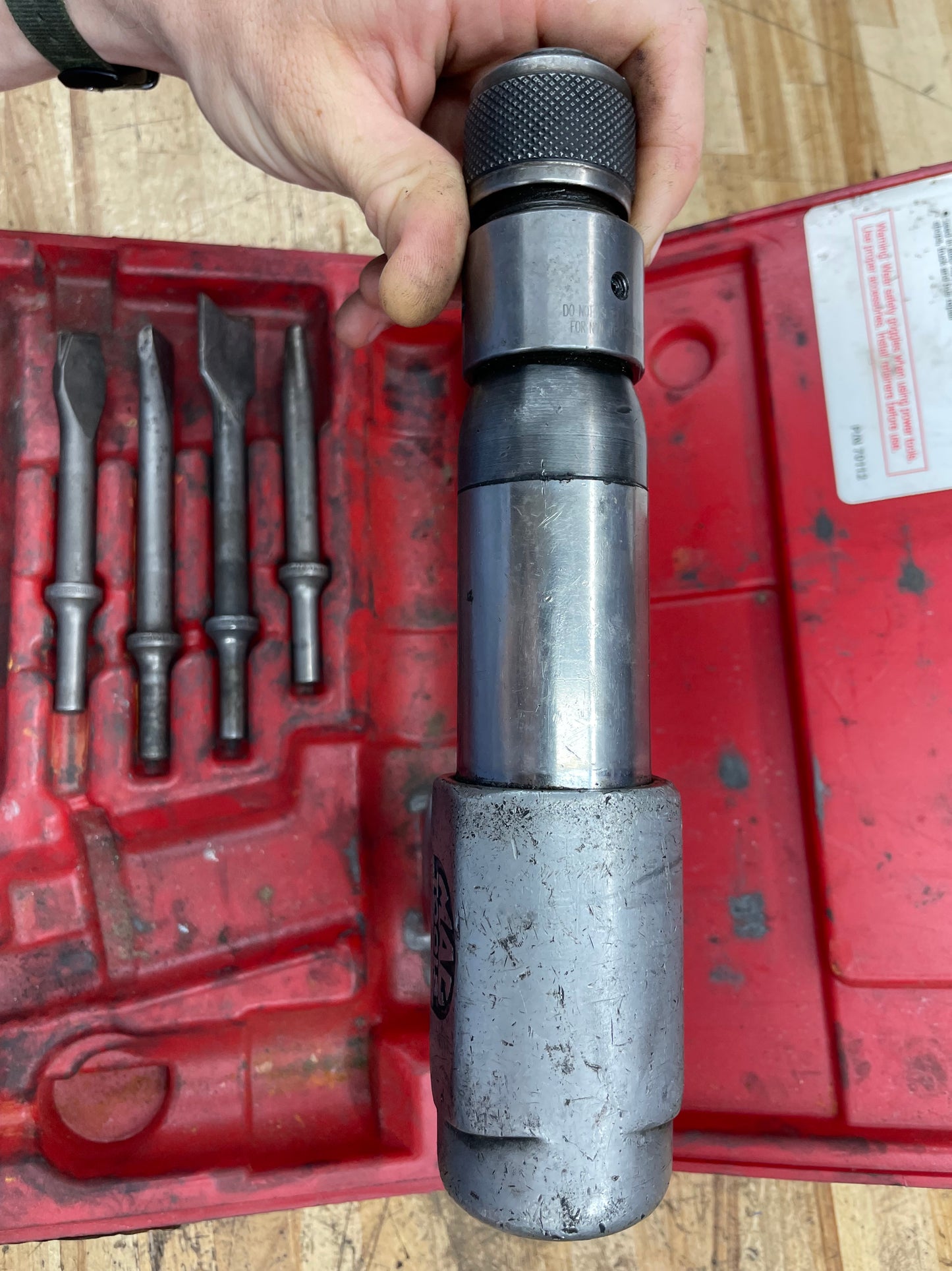 Mac Tools Medium Barrel Air Hammer Kit AH650K