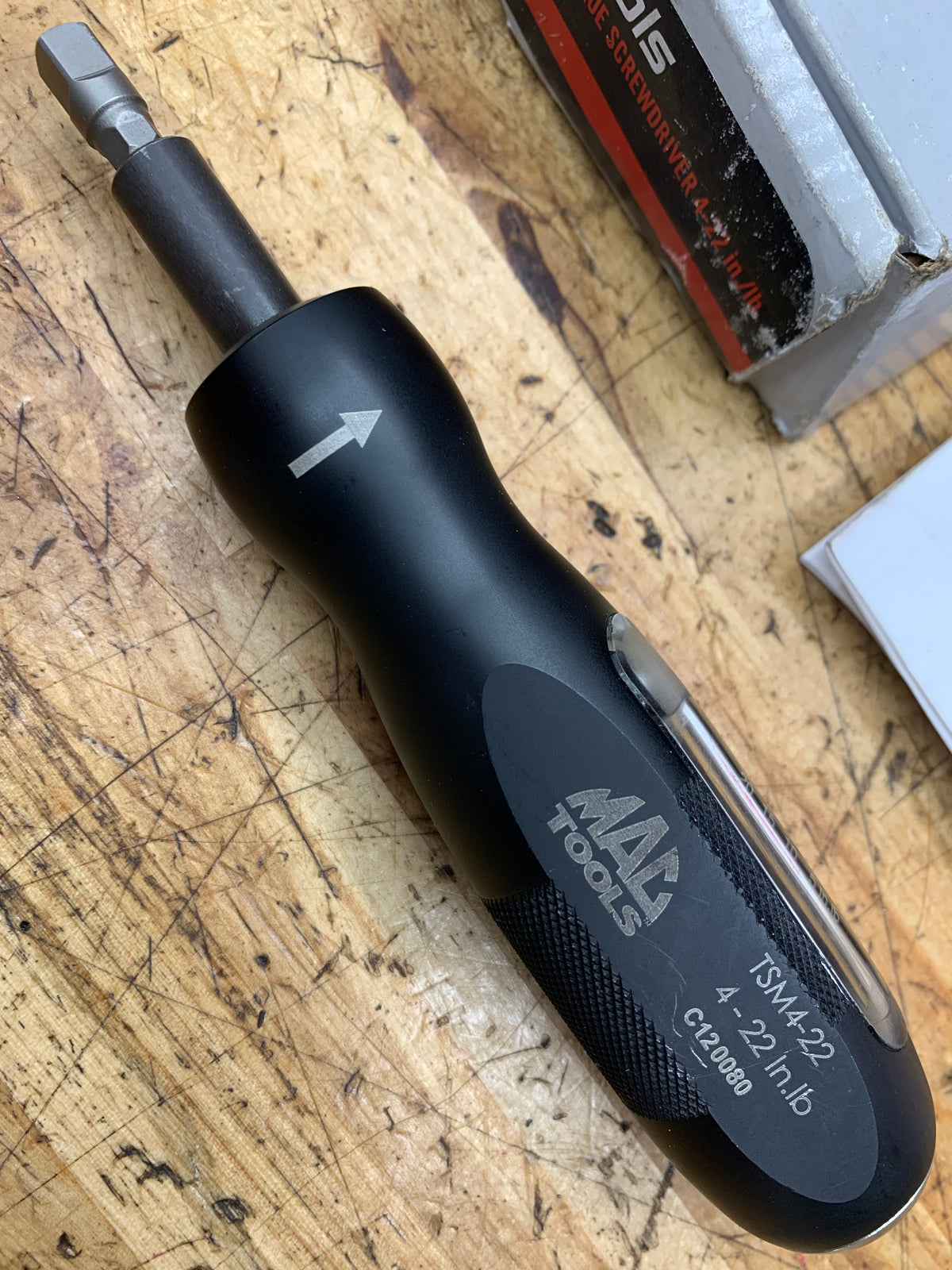 Mac Tools Torque Screwdriver 4-22 in.Lbs.  LIKE NEW TSM4-22
