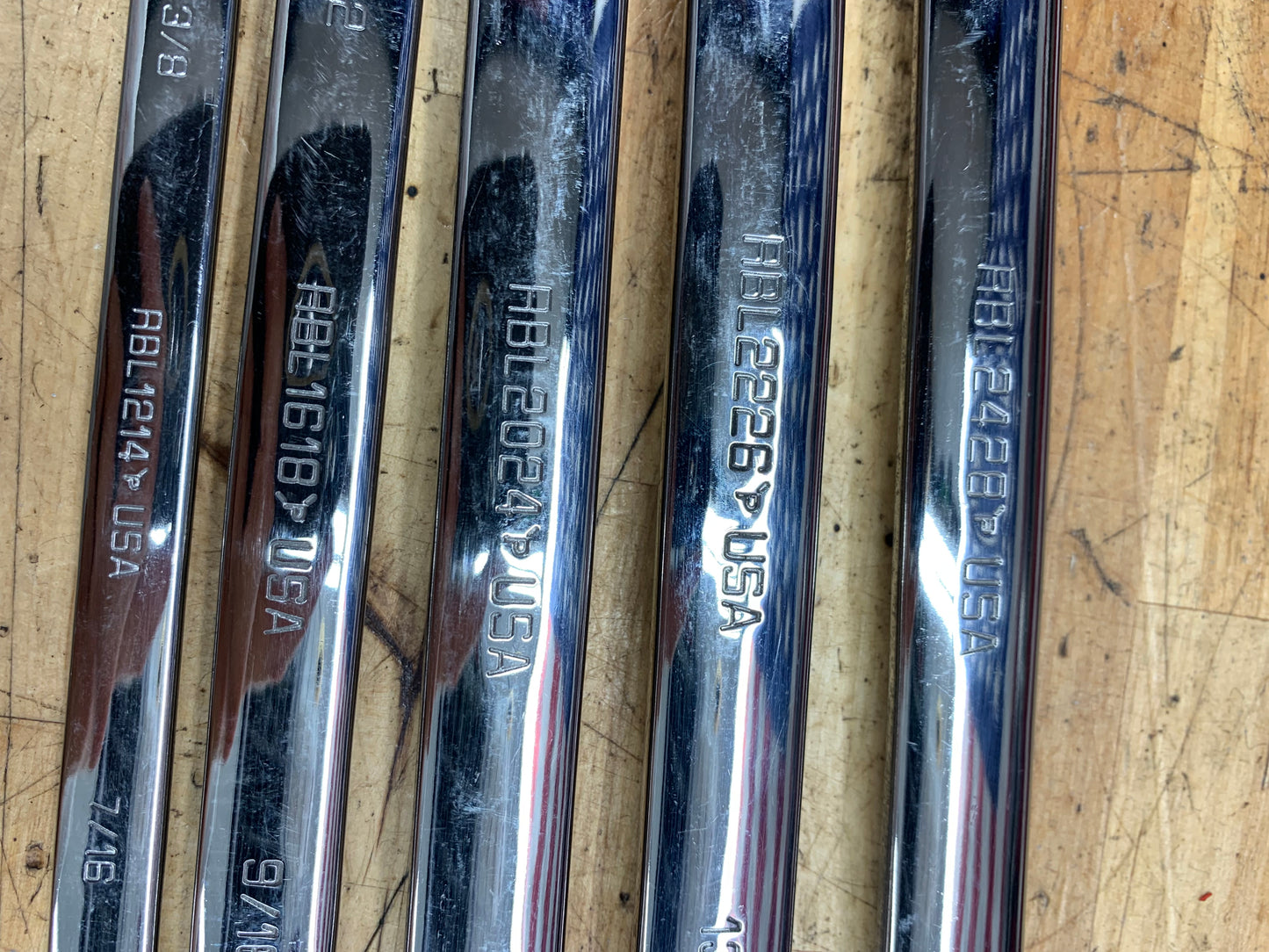 Matco SAE Box Wrench Set 5pc USA