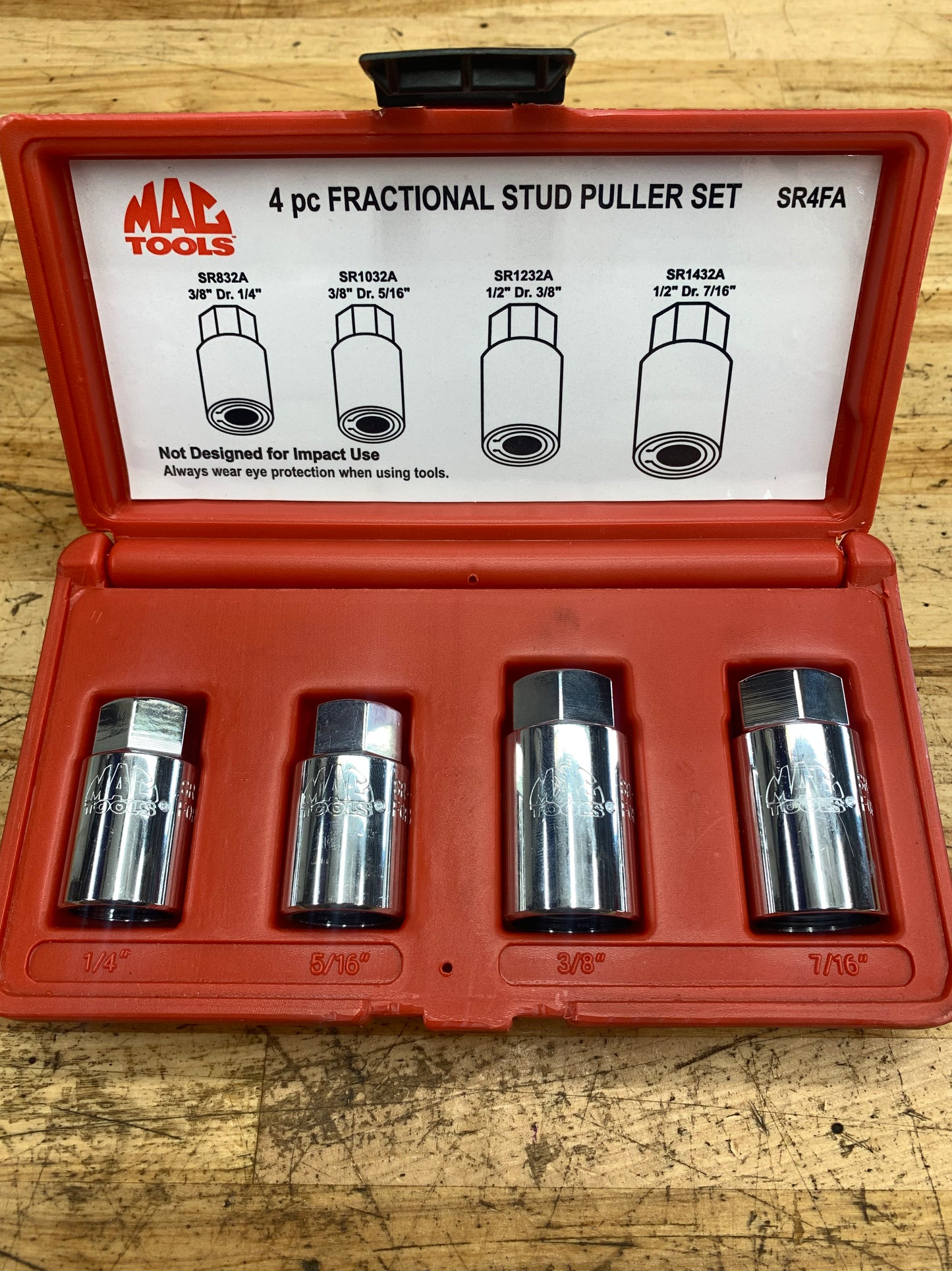 Matco SAE Stud Puller Set SR4FA