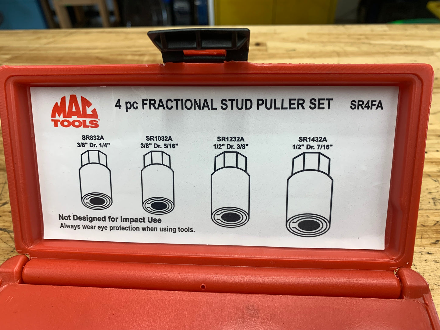 Matco SAE Stud Puller Set SR4FA