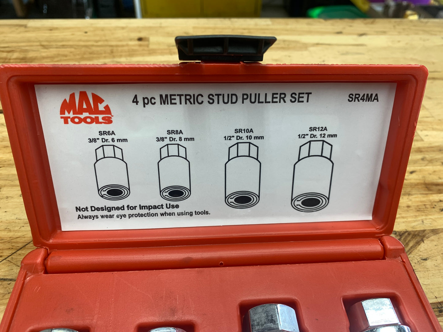 Matco Metric Stud Puller Set SR4MA