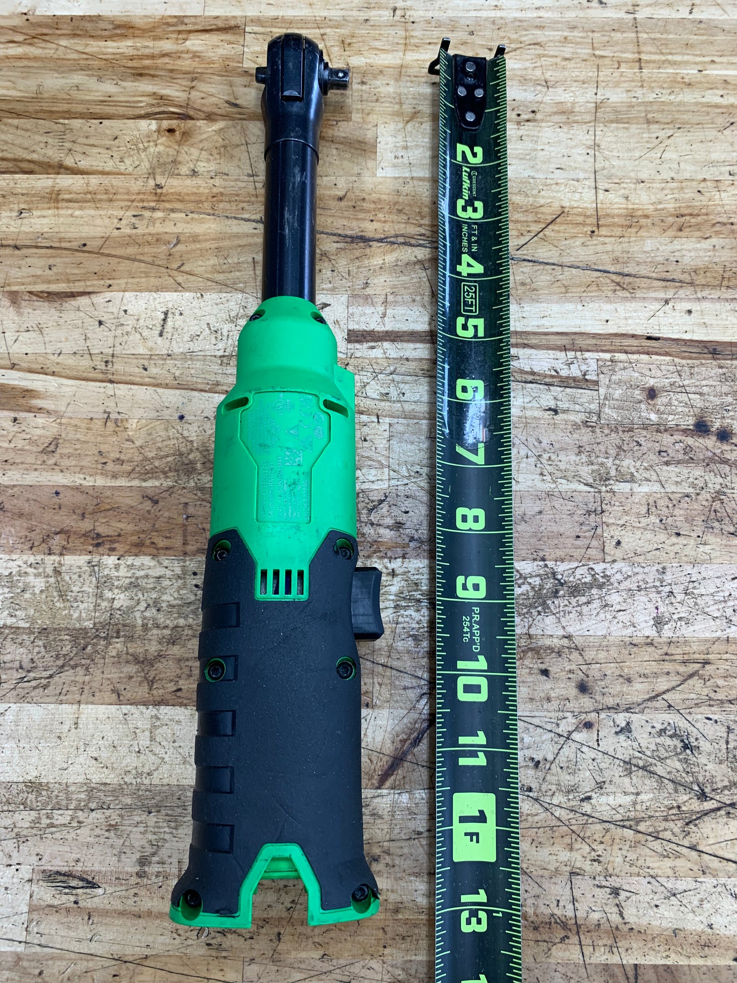 Snap On 1/4" Long Neck 14V Ratchet CTR817G