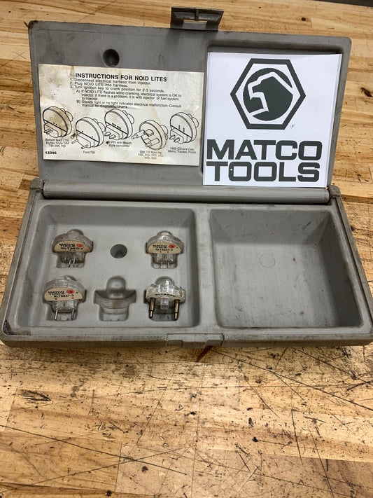 Matco Tools Injector Noid Light Set USA NLT8837A