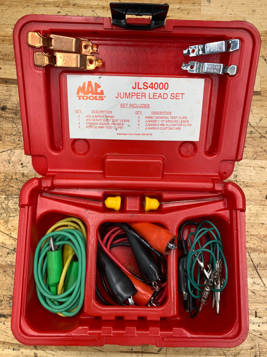 Mac Tools Jumper Lead Set USA JLS4000