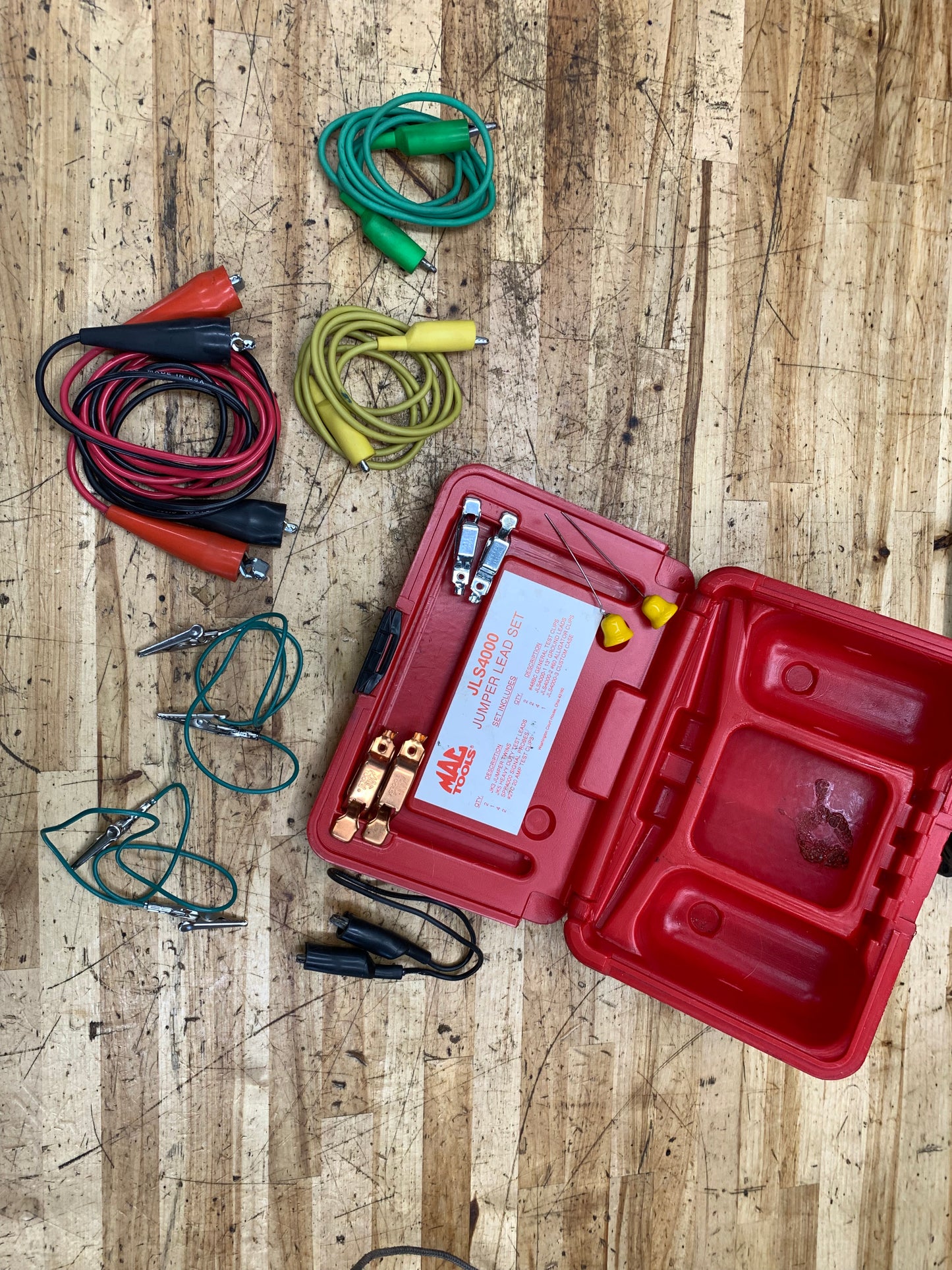 Mac Tools Jumper Lead Set USA JLS4000