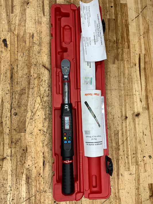 Mac Tools 3/8" Digital Torque Angle Wrench 5-99 Ft.Lb. TWXA100FD