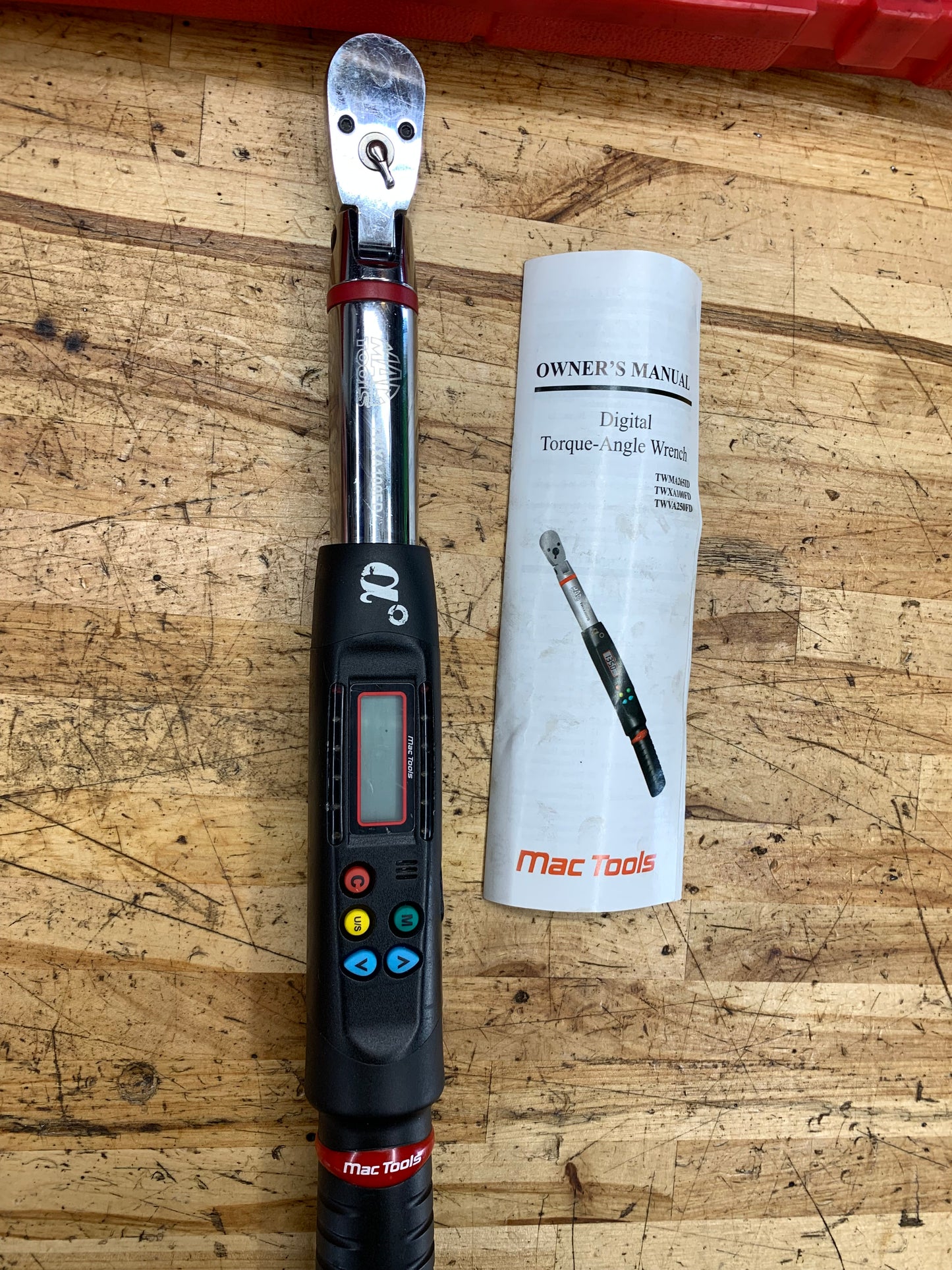 Mac Tools 3/8" Digital Torque Angle Wrench 5-99 Ft.Lb. TWXA100FD