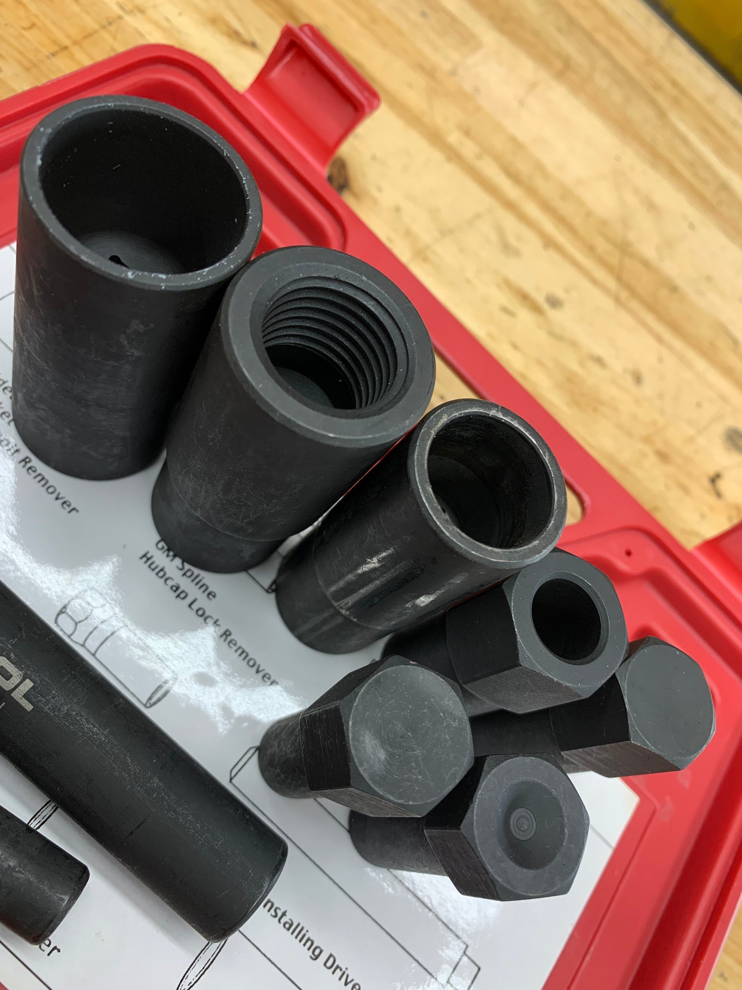 K-Tool Locking Lug Removal Tool Kit 71910